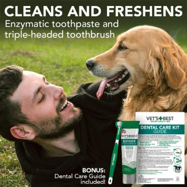 Vet’s Best Enzymatic Dog Toothpaste Teeth Cleaning - Image 2